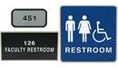 Framed ADA Signs