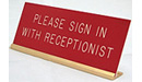 Slim Base Signs