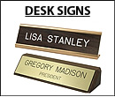 Desk Signs
