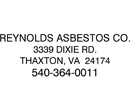 Name & Address Stamps