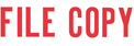 FILE COPY, red