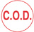 C.O.D., red