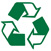 Recycle Arrows, Green
