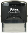 Shiny S-844NP Non-Porous Self-Inking Stamp