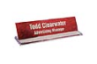 Full color name plates suitable for logos, graphics or photos with an attractive acrylic base.