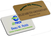 Digital 1-1/2"x3" Multi-Color Name Badge 