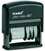 Trodat Printy 4817 Phrase & Date Stamp