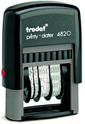 Trodat Printy 4820 - Stock Line Dater, Date Size 5/32"