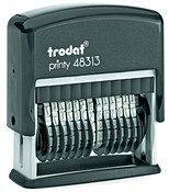 Trodat 48313 13 Digit Self-Inking Numberer