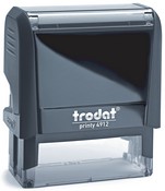 Trodat Printy 4912 - self-inking stamp with several ink colors and a convenient size for address, signatures, logos and more.