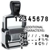 Trodat 5558 8 Digit Self-Inking Numberer