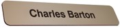 Molded Plastic Classic Sign Plate Only