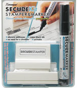 SHA35303 - Large Secure Stamp + Marker Kit