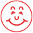 SHA11303 - SHA11303 - Stock Specialty Stamp - SMILEY FACE