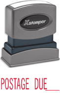SHA1080 - Stock Stamp - POSTAGE DUE