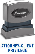 SHA1816 - Stock Stamp - ATTORNEY-CLIENT PRIVILEGE